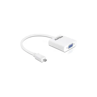 Adapter HDMI-micro D male > VGA female DELOCK-65347 fotó