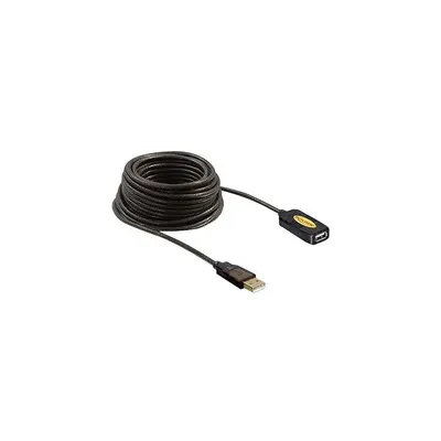 USB 2.0 hosszabbító kábel aktív 10m DELOCK-82446 fotó