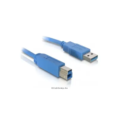 USB 3.0 összekötő kábel A/B, 3m Delock DELOCK-82581 fotó