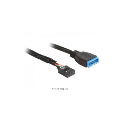 USB 2.0 pin header female > USB 3.0 pin DELOCK-83281 fotó