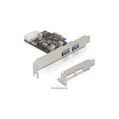 PCI Express kártya > 2x USB 3.0 Delock DELOCK-89243 fotó