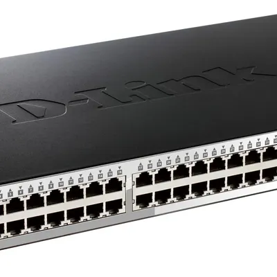 48-port 10 100 Smart Switch + 2 Combo 1000BaseT SFP + 2 Gigabit DES-1210-52 fotó
