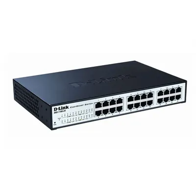 24 port Switch 10 100 1000 EasySmart Switch DGS-1100-24 fotó