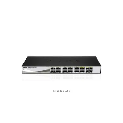 10 port switch 10 100 1000 Gigabit PoE Smart Switch including 2 Combo 1000BaseT  DGS-1210-10P fotó