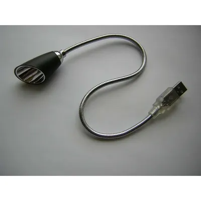 Delock USB Lámpa Fekete notebook kiegészítő ( 1 év gar.) - Már nem forgalmazott termék DL46233 fotó