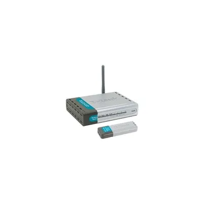 Ethernet D-Link DI-524 54M WLESS Router&USB adapter DWL-G122 1 DLKDWL-922 fotó