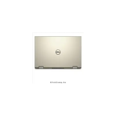 Netbook Dell Inspiron 3158 mini notebook 2-in-1 11,6&#34; i3-6100U 4GB 500GB Win10 arany HU mini laptop DLL_Q1_4_W_214349 fotó