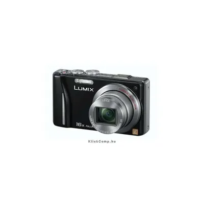 Panasonic fekete 14 MP digitális fényképezőgép 1 év DMC-TZ20EP-K fotó