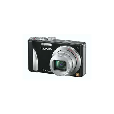 Panasonic fekete digitális fényképezőgép DMC-TZ25EP-K fotó