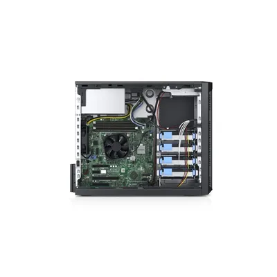 Dell PowerEdge T140 szerver QCX E-2134 3.5GHz 16GB 2x2TB H330 DPET140-4 fotó