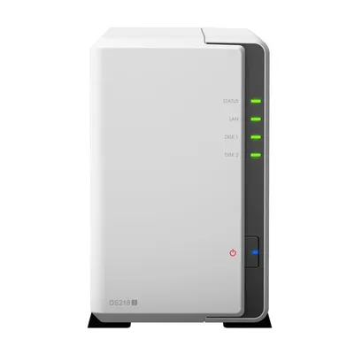 NAS 2 HDD hely Synology DS218j Disk Station