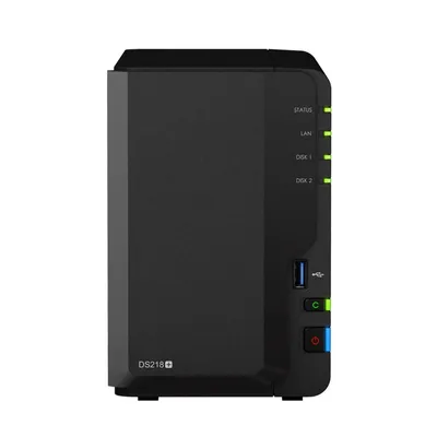 NAS 2 HDD hely Synology DS218+ Disk Station DS218Plus fotó