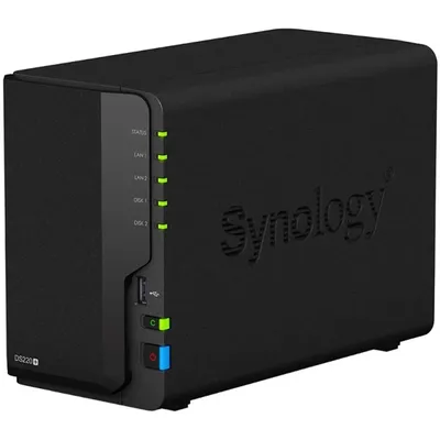NAS 2 HDD hely Synology DS220+ (6GB) DS220--(6GB) fotó