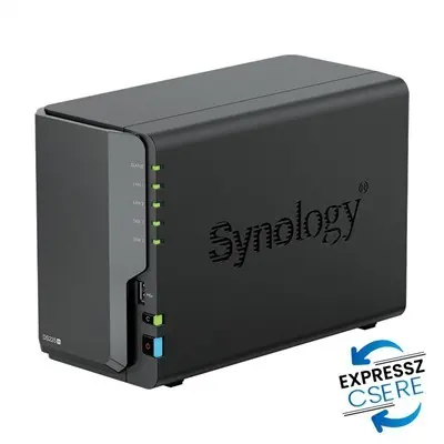 NAS 2 HDD hely Synology DiskStation DS225+ DS225- fotó