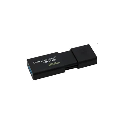 256GB PenDrive USB3.0 Fekete Kingston DT100G3 256GB Flash Drive DT100G3_256GB fotó
