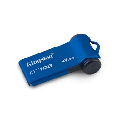 Pendrive 4GB, DT108, kék 5 év szervizben DT108_4GB fotó