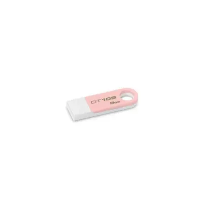 Pendrive 8GB, DT109N, fehér-rózsaszín 5 év szervizben