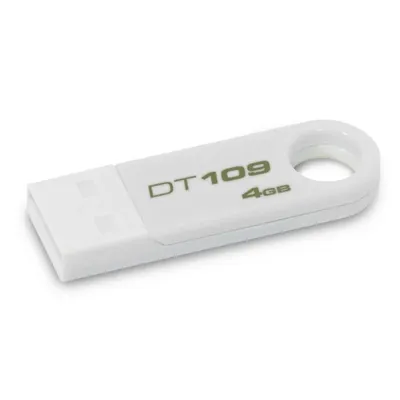 4GB USB2.0 Fehér DT109W/4GB PenDrive 5 év