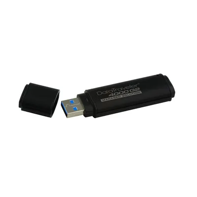 64GB PenDrive USB3.0 Fekete Kingston DT4000G2 64GB Flash Drive DT4000G2_64GB fotó