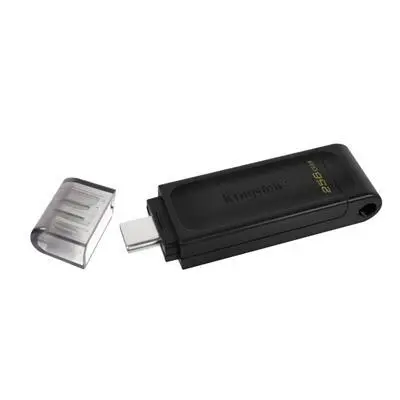 256GB Pendrive USB3.2 fekete Kingston DataTraveler 70 DT70_256GB fotó