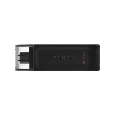 64GB Pendrive USB3.2 fekete Kingston DataTraveler 70 DT70_64GB fotó