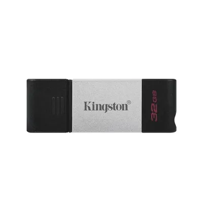 32GB Pendrive USB3.2 ezüst Kingston DataTraveler 80 DT80_32GB fotó