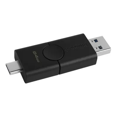 64GB Pendrive USB3.2 fekete Kingston DataTraveler DE DTDE_64GB fotó