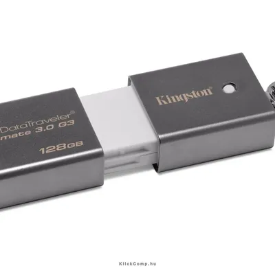 128GB PenDrive USB3.0 Szürke KINGSTON DTU30G3 128GB DTU30G3_128GB fotó