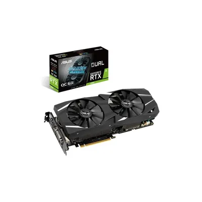 VGA DUAL-RTX2060-O6G 6GB DDR6 OC PCI-Ex16x Asus nVIDIA Videokártya DUAL-RTX2060-O6G fotó