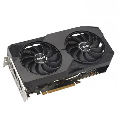 VGA RX6600 8GB GDDR6 128bit PCIe Asus AMD Radeon RX6600 DUAL videokártya DUAL-RX6600-8G-V2 fotó