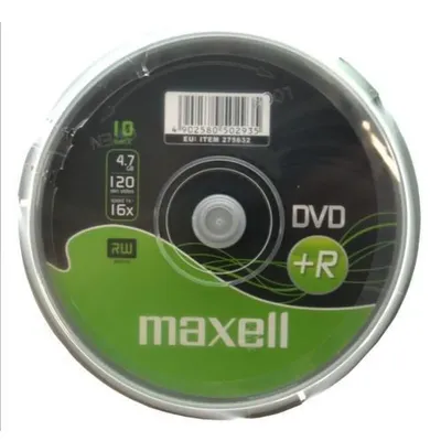 DVD DISK -R 4.7GB 16x maxell DVDV-RSL fotó
