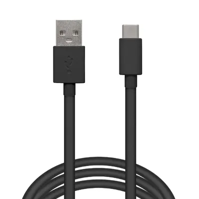 Kábel USB-C 2.0 to USB-A, apa apa, 2m fekete Delight - Már nem forgalmazott termék Delight-55550BK-2 fotó