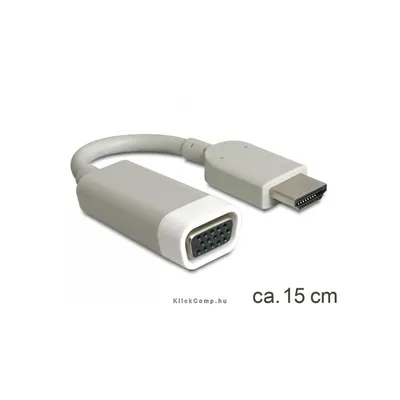 HDMI-A apa > VGA anya adapter Delock-65469 fotó