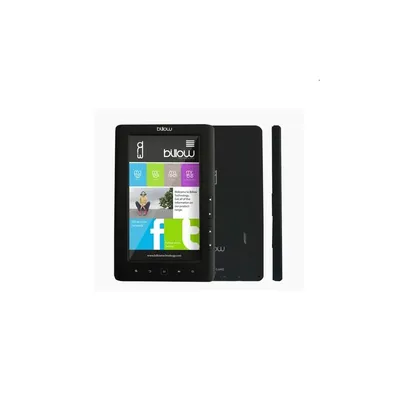 E-book olvasó 7" TFT 800*480 videó-kép-audio lejászás 4GB memória microSD Fekete APPROX Billow E2TB E2TB fotó