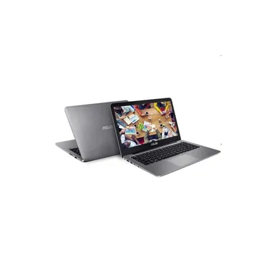 Asus laptop 14&#34; N3350 4GB 64GB Win10 Szürke fém E403NA-GA108T fotó