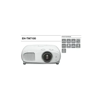 Projektor 4K PRO-UHD 3000AL 2xHDMI Epson EH-TW7100 házimozi EH-TW7100 fotó