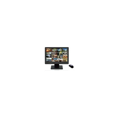 DVR+19" LCD 16 csatornás rögzítő, H264, D1 100fps, CIF 400fps, 1x SATA HDD EN-6866 fotó