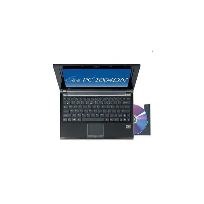 ASUS 1004DN-BLK003X EEE-PC 10&#34;/N280/1GB/120GB/DVD-RW XP Home Fekete ASUS netbook mini notebook EPC14DNBK003X fotó