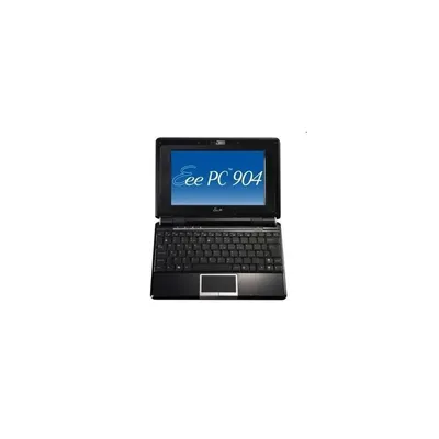 ASUS EEE-PC-904-HA-BK016X EEE-PC 8.9&#34;/1GB/160GB/Atom XP HOME Fekete ASUS netbook mini notebook EPC94HAB016X fotó