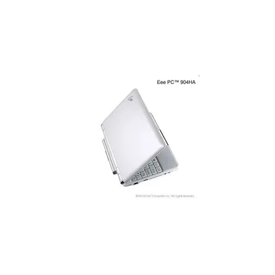 ASUS EEE-PC-904-HA-WHI012X EEE-PC 8.9&#34; 1GB 160GB Atom XP HOME Fehér ASUS netbook mini notebook EPC94HAW012X fotó