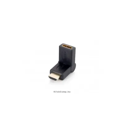 HDMI-HDMI adapter anya apa, hajlítható Delock EQUIP-118911 fotó
