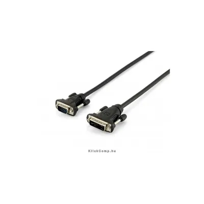kábel DVI-VGA apa apa 1,8m EQUIP-118943 fotó