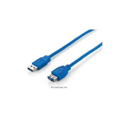 USB 3.0 A-A hosszabbítókábel, apa/anya, duplán árnyékolt, 2m Delock EQUIP-128398 fotó