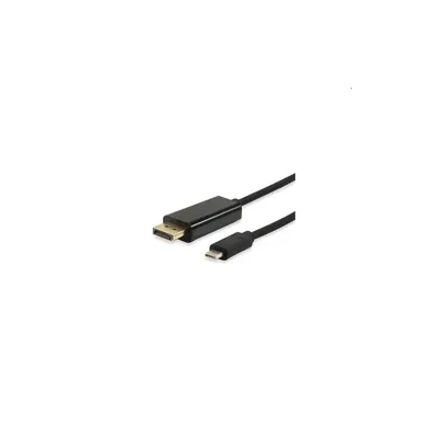 Átalakító USB Type-C -ről DisplayPort -ra kábel 1,8m apa EQUIP-133467 fotó