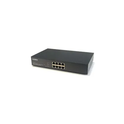 8 port switch 10 100 PoE websmart ES5808P fotó