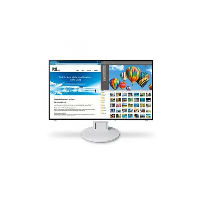 Monitor 27&#34; 3840x2160 IPS HDMI DP USB USB-C Eizo FlexScan EV2785-WT EV2785-WT fotó