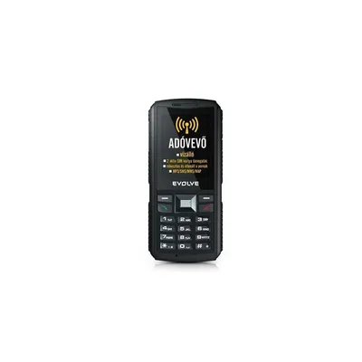 EVOLVE RG400 Gladiator Dual SIM por-, víz és ütésálló mobiltelefon EVOLVE59677 fotó