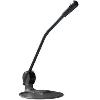Mikrofon asztali 1,8m vezetékkel fekete Ewent EW3550 fotó