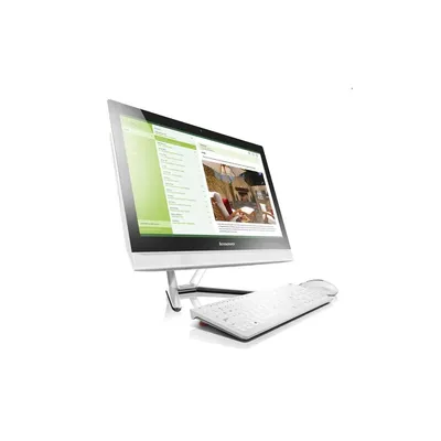 LENOVO IdeaCentre C40-30 AIO asztali számítógép 21,5" FHD TOUCH i3-5005U 4GB 1TB DOS fehér F0B400SHHV fotó