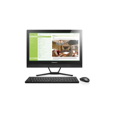 LENOVO IdeaCentre C40-30 AIO asztali számítógép 21,5" FHD TOUCH i3-5005U 4GB 1TB NV-GF820A-2GB DOS fekete F0B400SJHV fotó
